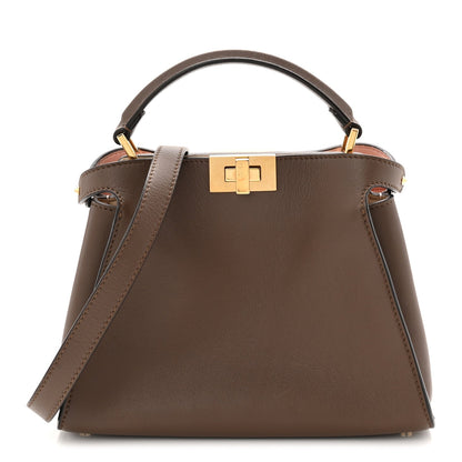 Vitello Tahiti Burro Bi-Color Medium Peekaboo Iconic Essentially Satchel Maya Camelia Confetto