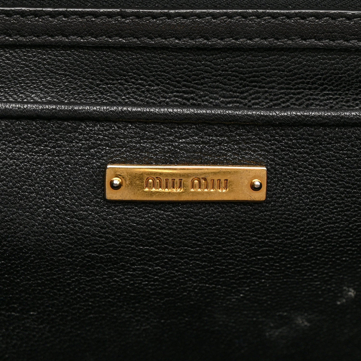 Denim Matelasse Biker Tote Avio