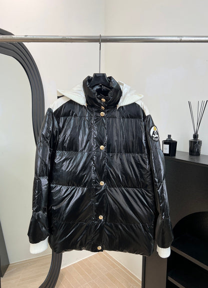 CHANEL SKI DOWN JACKET BLACK IN NYLON 841065