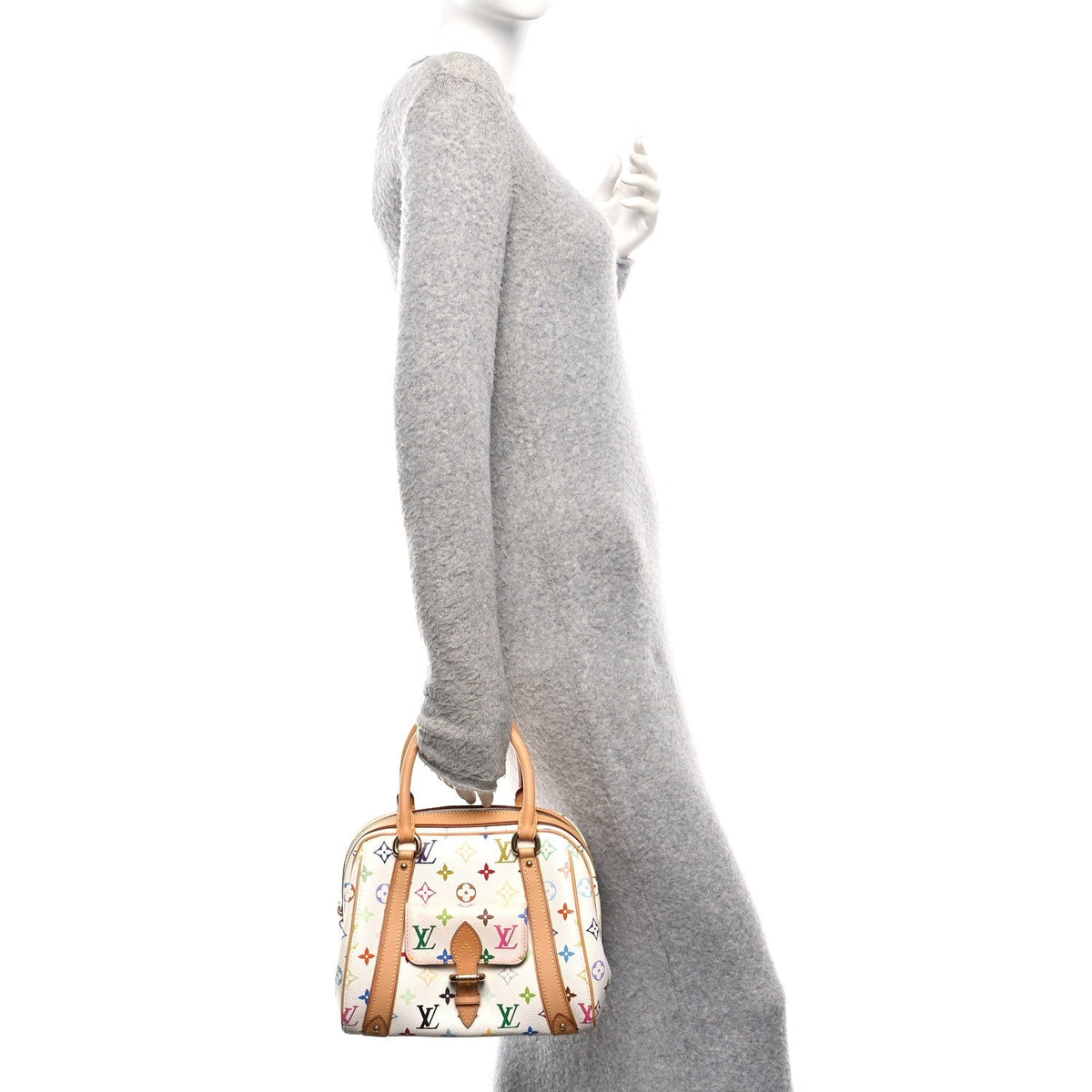 Monogram Multicolor Priscilla White