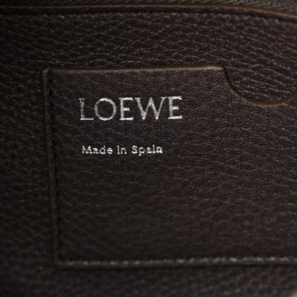 Grained Calfskin Medium Madrid Bag  Dark Ebony