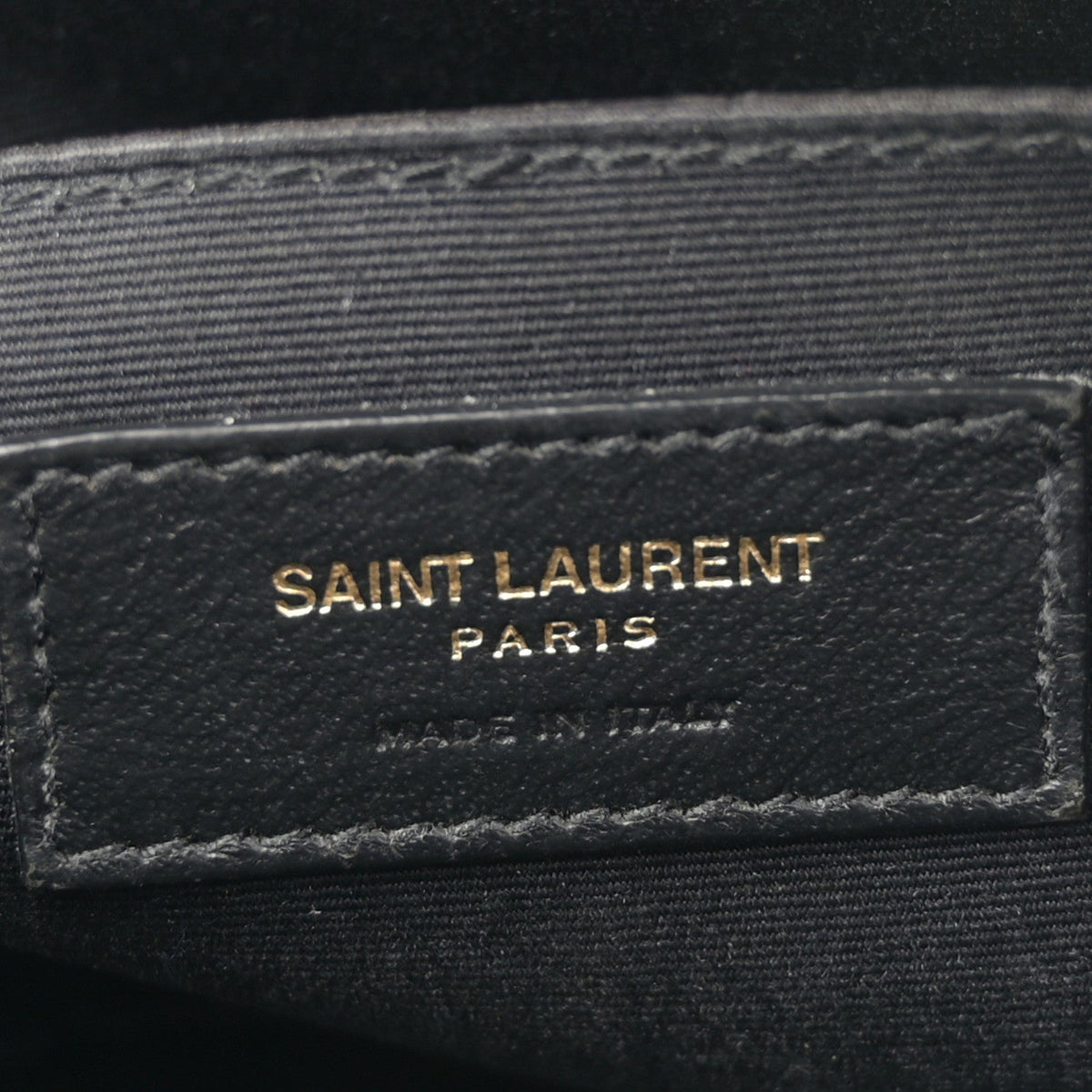 Calfskin Matelasse Monogram Lou Camera Bag Black
