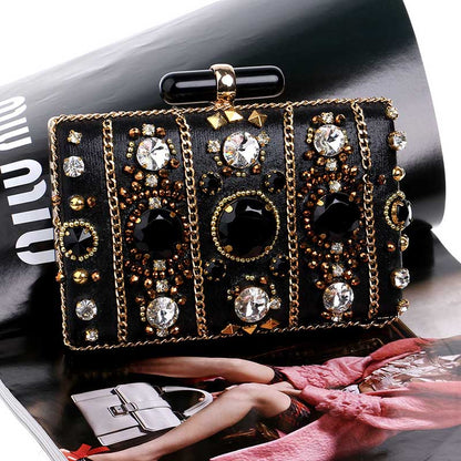 Gorgeous Embellished  Banquet Handbag