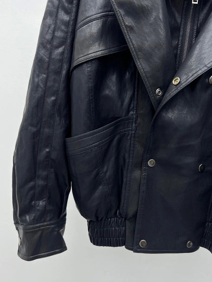 YSL 25S LEATHER JACKET STYLE 137