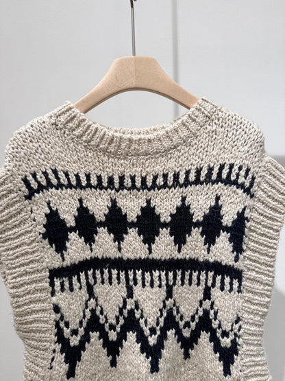 DIOR 25S SLEEVELESS SWEATER 495