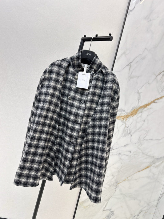 DIOR 25S PLAID COAT 543