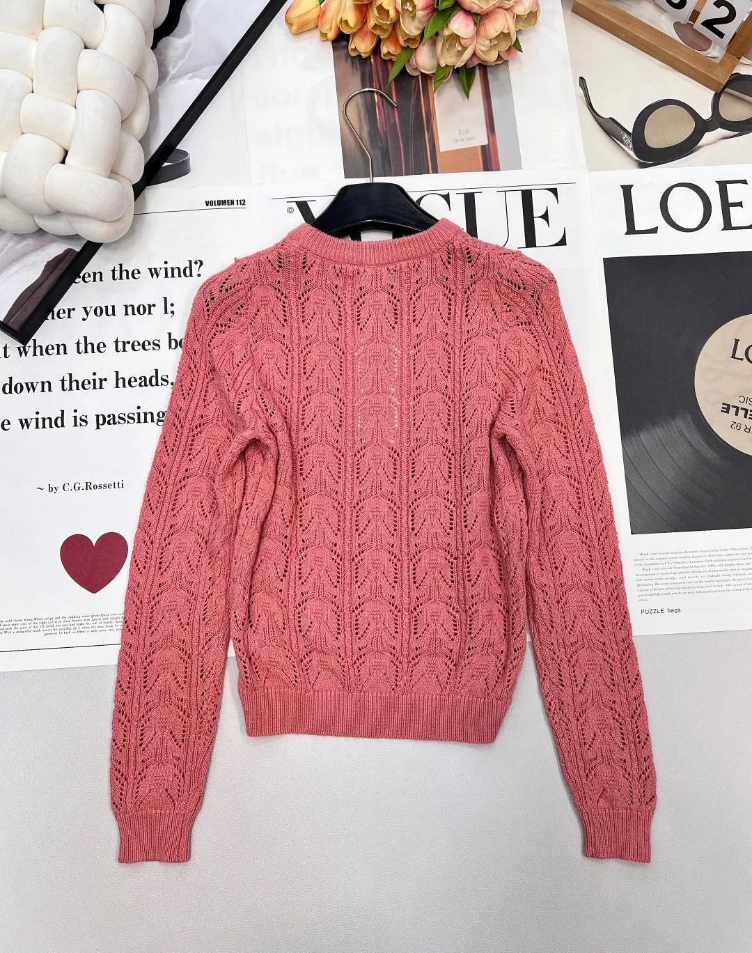 CHANEL 25S LONG-SLEEVE SWEATER 442