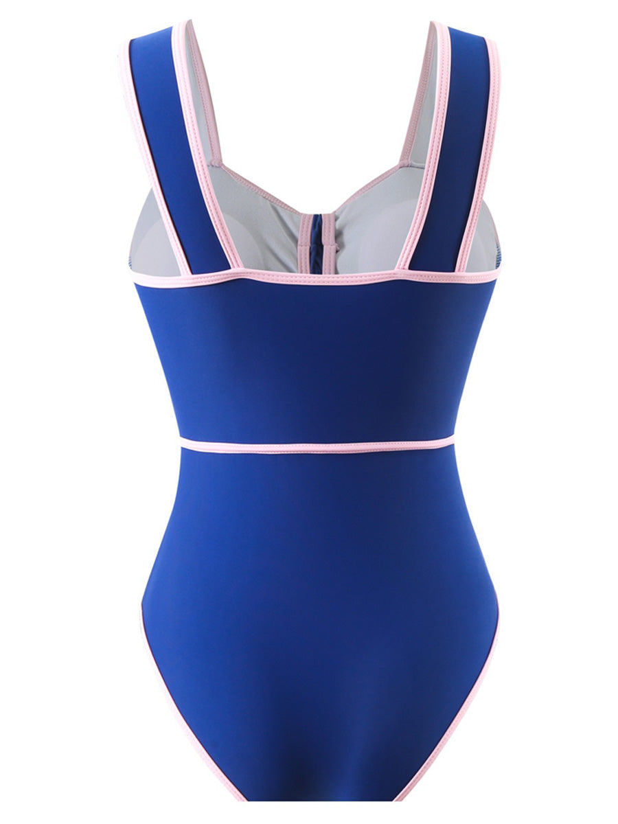 Jade Polka Dot Swimsuit Set
