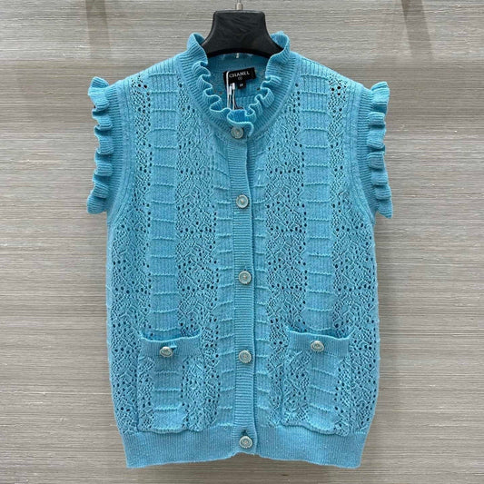 CHANEL SLEEVELESS TOP STYLE 73