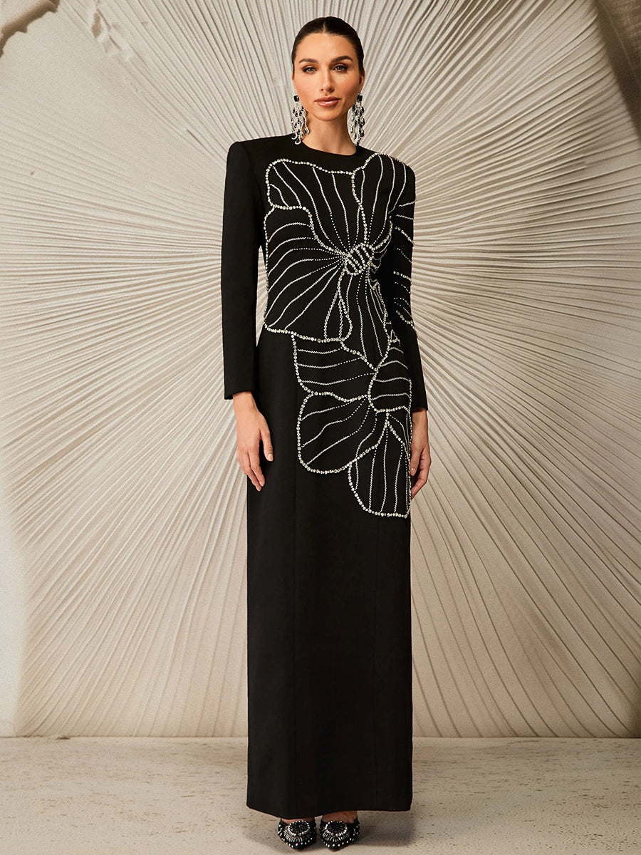 Aurelia Maxi Dress In Black