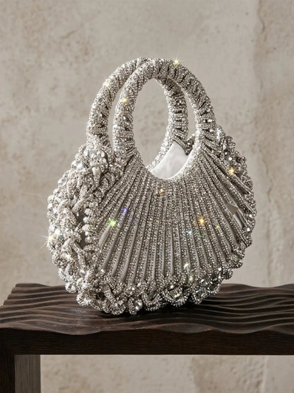 Paisley Rhinestone Handbag