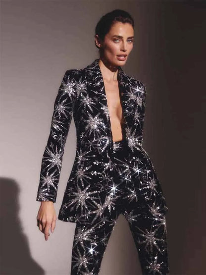 Matilda Long Sleeve Star Blazer Set
