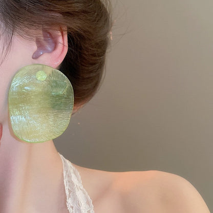 Silver Needle Shrimp Earrings