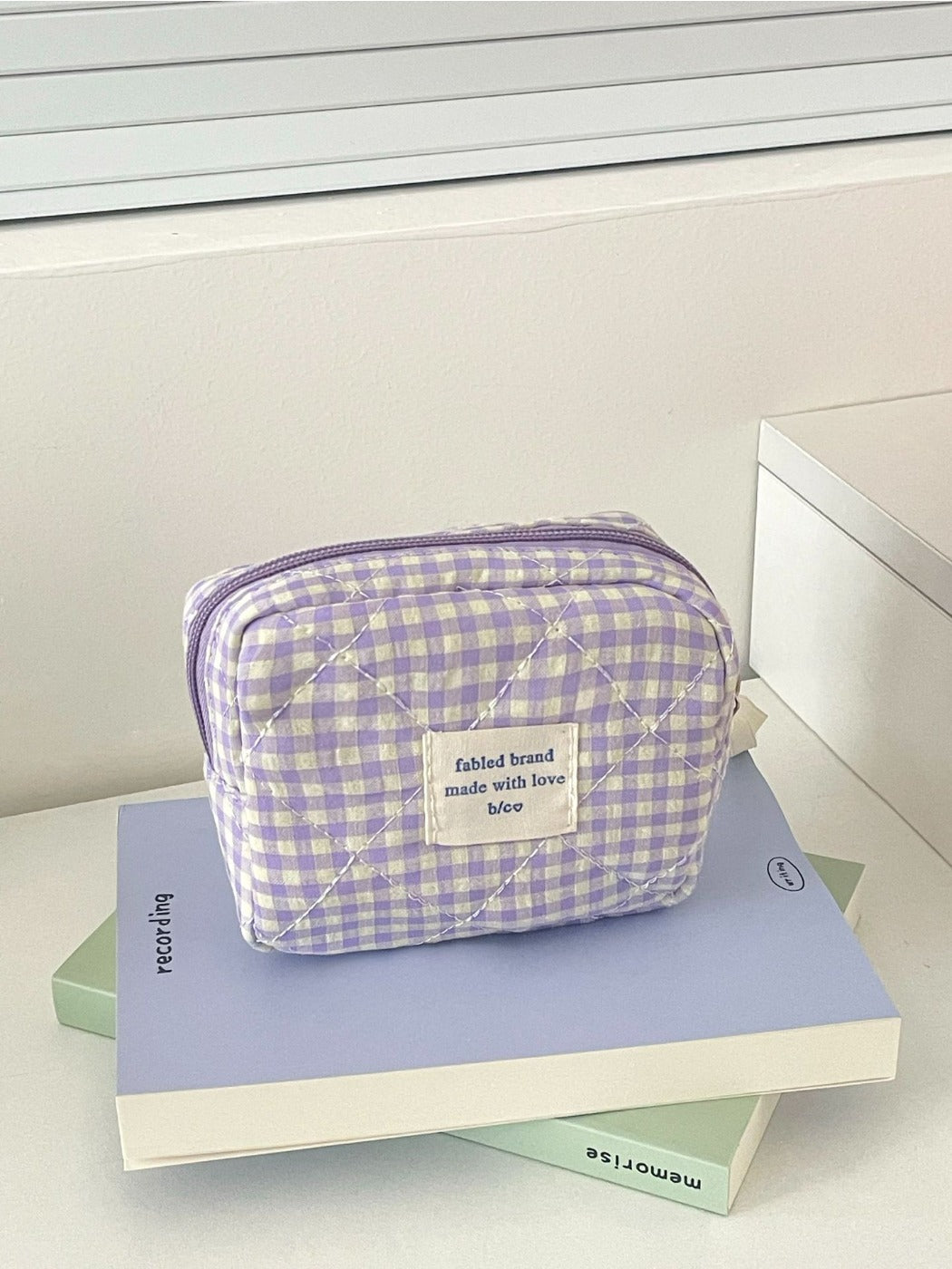 Cosbai - Plaid Student Coin Storage Pouch