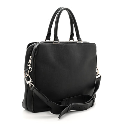 Taurillon Armand Briefcase Black