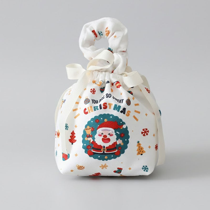 Christmas Santa Claus Cute Doll Gift Bag