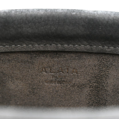 Suede Le Click East West Small Bag Black