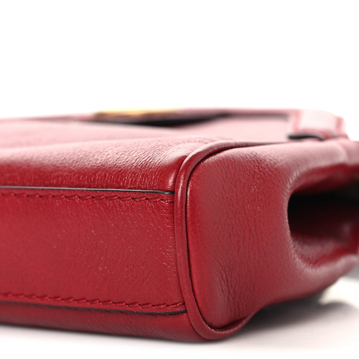 Piuma Lux Calfskin Small Re(Belle) Crossbody Bag Romantic Cerise