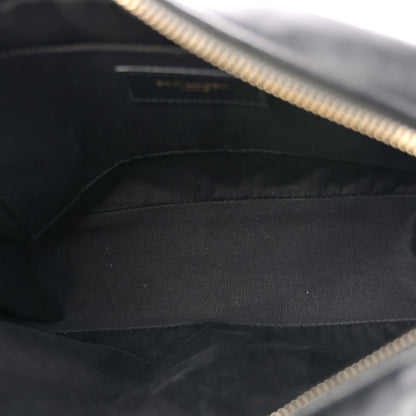 Calfskin Matelasse Monogram Lou Camera Bag Black