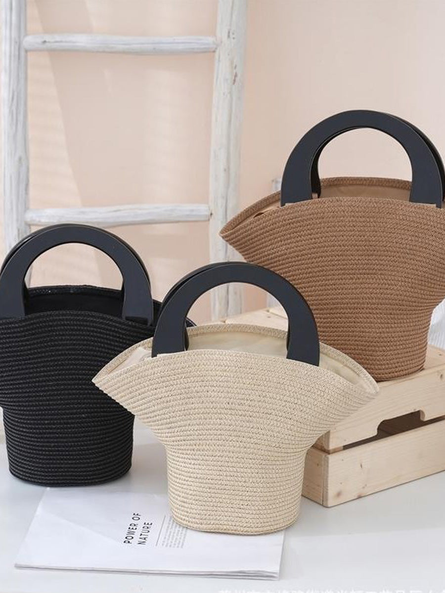 Emilia Woven Tote Bag
