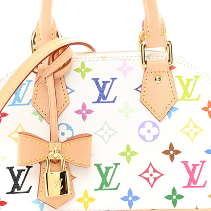 LV X TM Monogram Multicolor Alma BB White