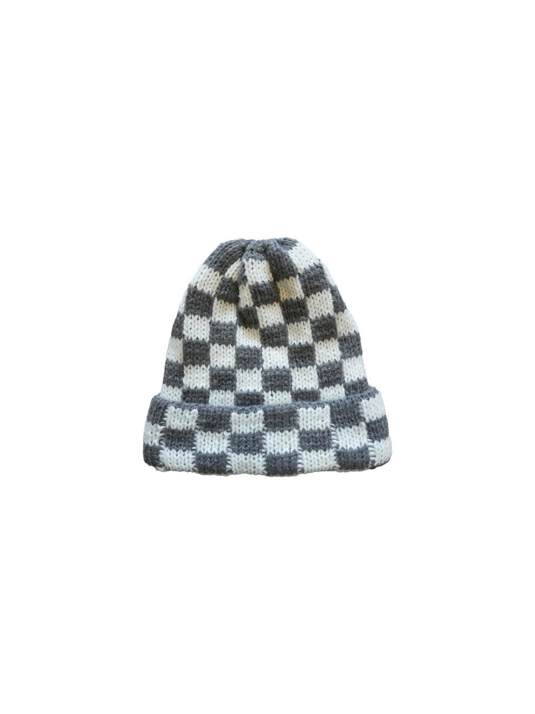 Haila - Winter Checkered Knitted Beanie