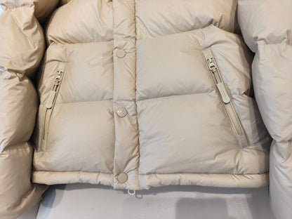 Bur 25 Down Jackets Beige Polyester 292542