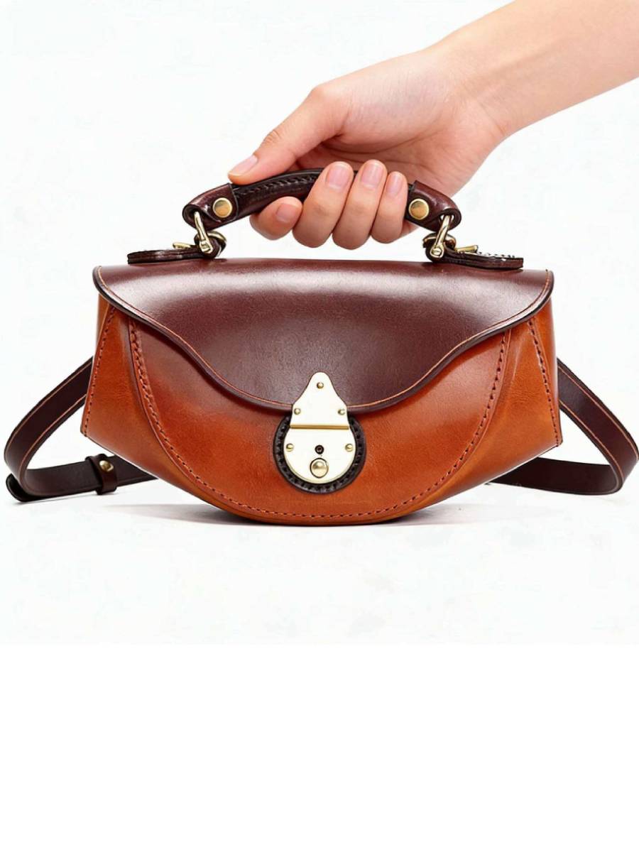 Persephone Retro Boat Crossbody Bag
