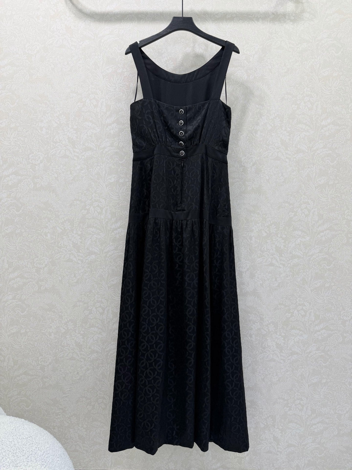 CC Vest Dress Jacquard Silk 353057