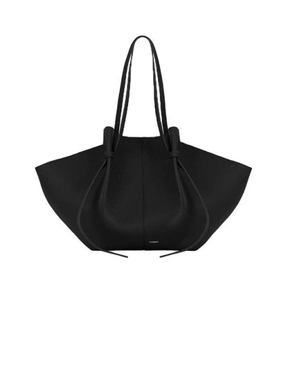 Minimalist Solid Color Large Capacity Tote Bag