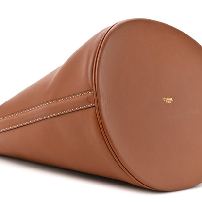 Smooth Calfskin Bucket 16 Bag Tan