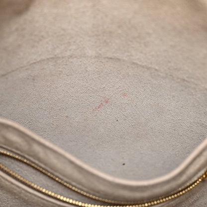 Soft Grained Calfskin Small Sangle Bucket Bag Light Taupe