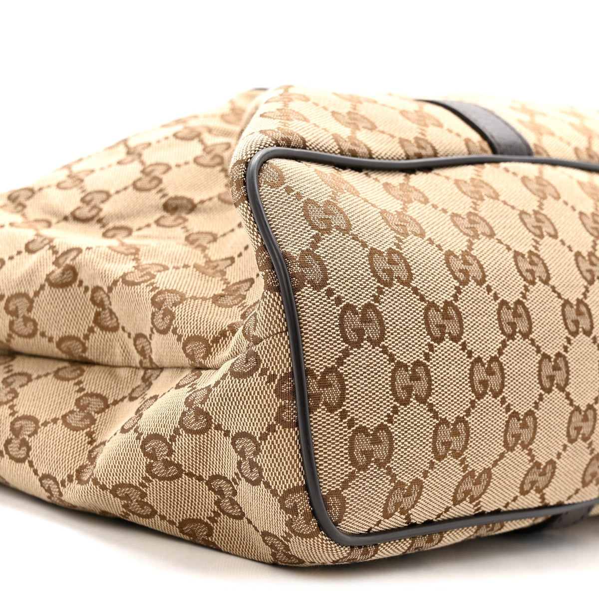 GG Monogram Large Joy Tote Bag Dark Brown