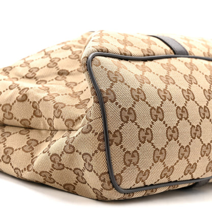 GG Monogram Large Joy Tote Bag Dark Brown