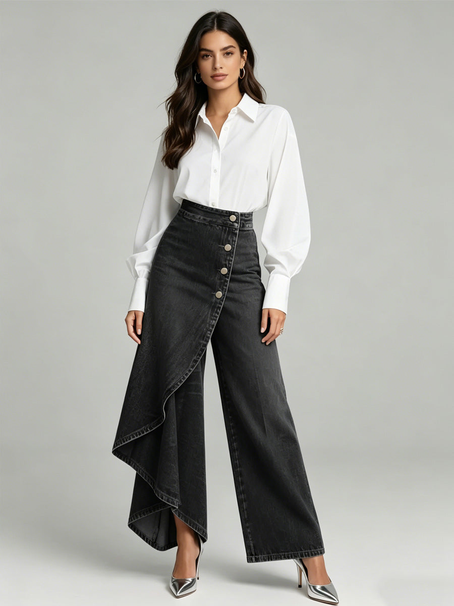 Esme Ruffled Jeans