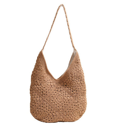 Cosbai - Boho Crochet Tote Bag - Large &amp; Classic