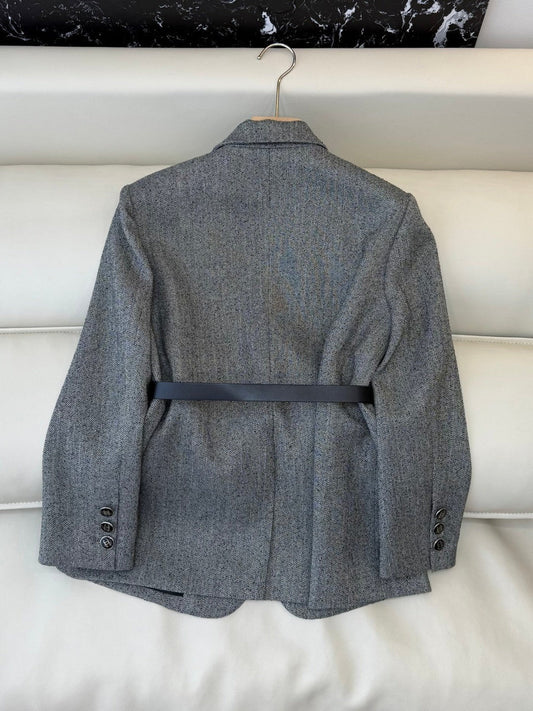 CHANEL 25S LONG BLAZER COAT 492