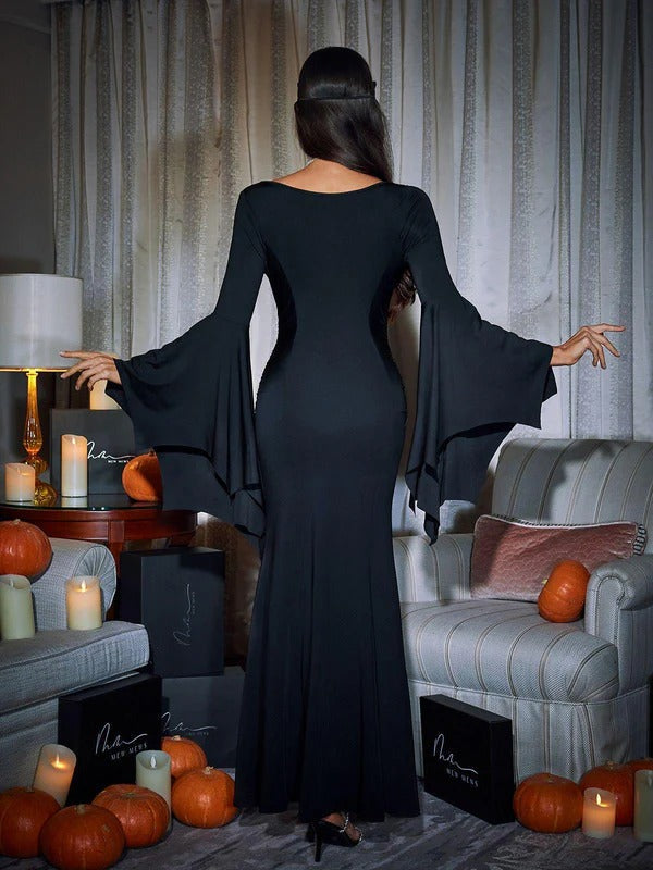 Mavis Bat Wing Sleeve Maxi Dress