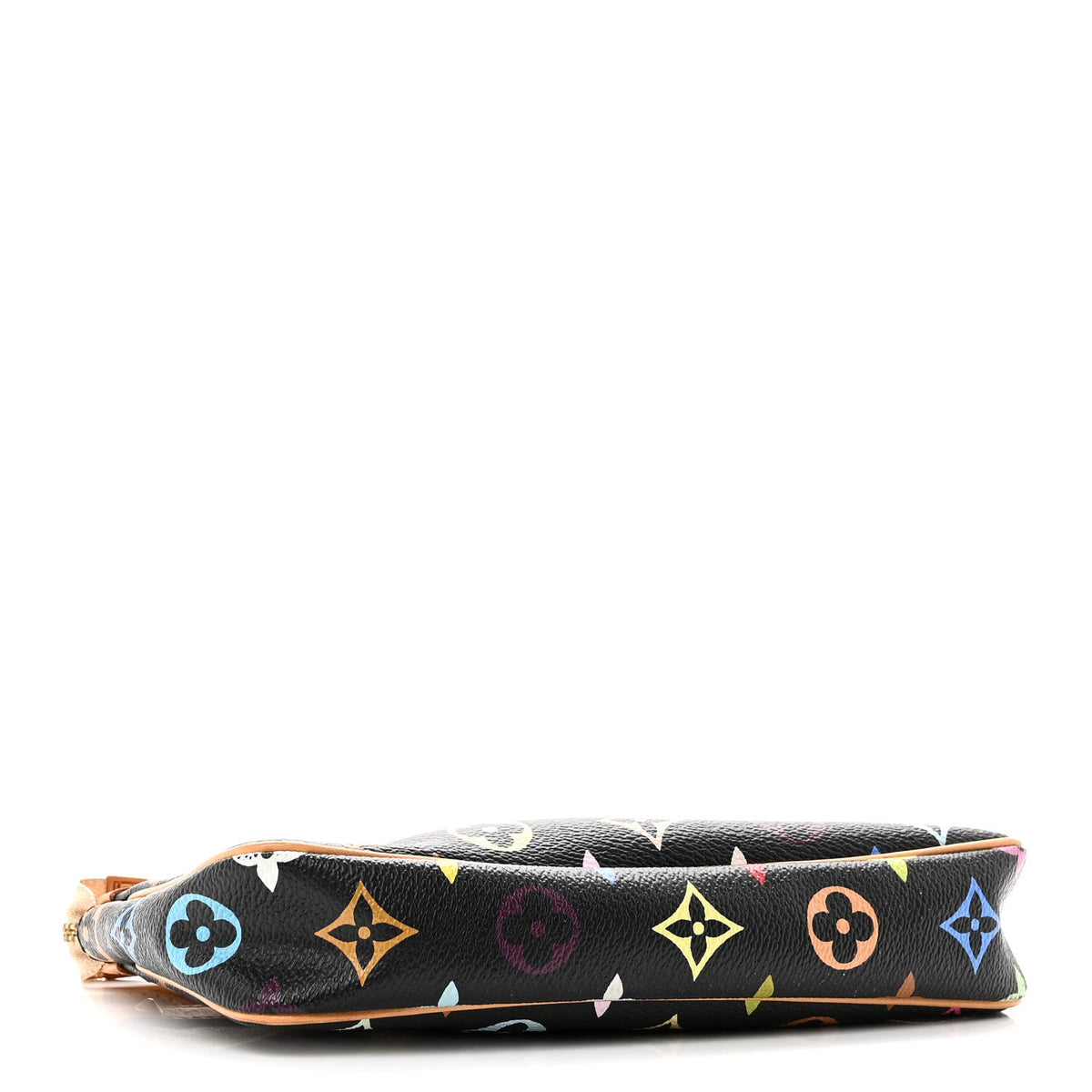 Monogram Multicolor Pochette Accessories Black