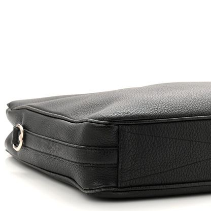 Taurillon Armand Briefcase Black