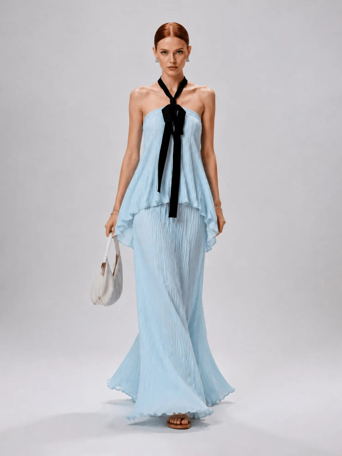 Rosalind Pleated Maxi Skirt Set