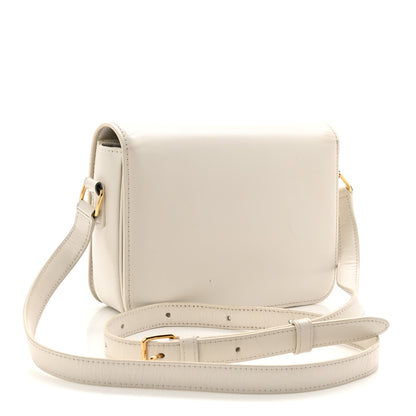 Shiny Calfskin Teen Triomphe Arctic White
