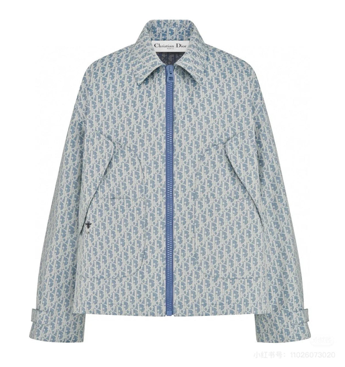 DIOR 25S JACQUARD WINDBREAKER 708