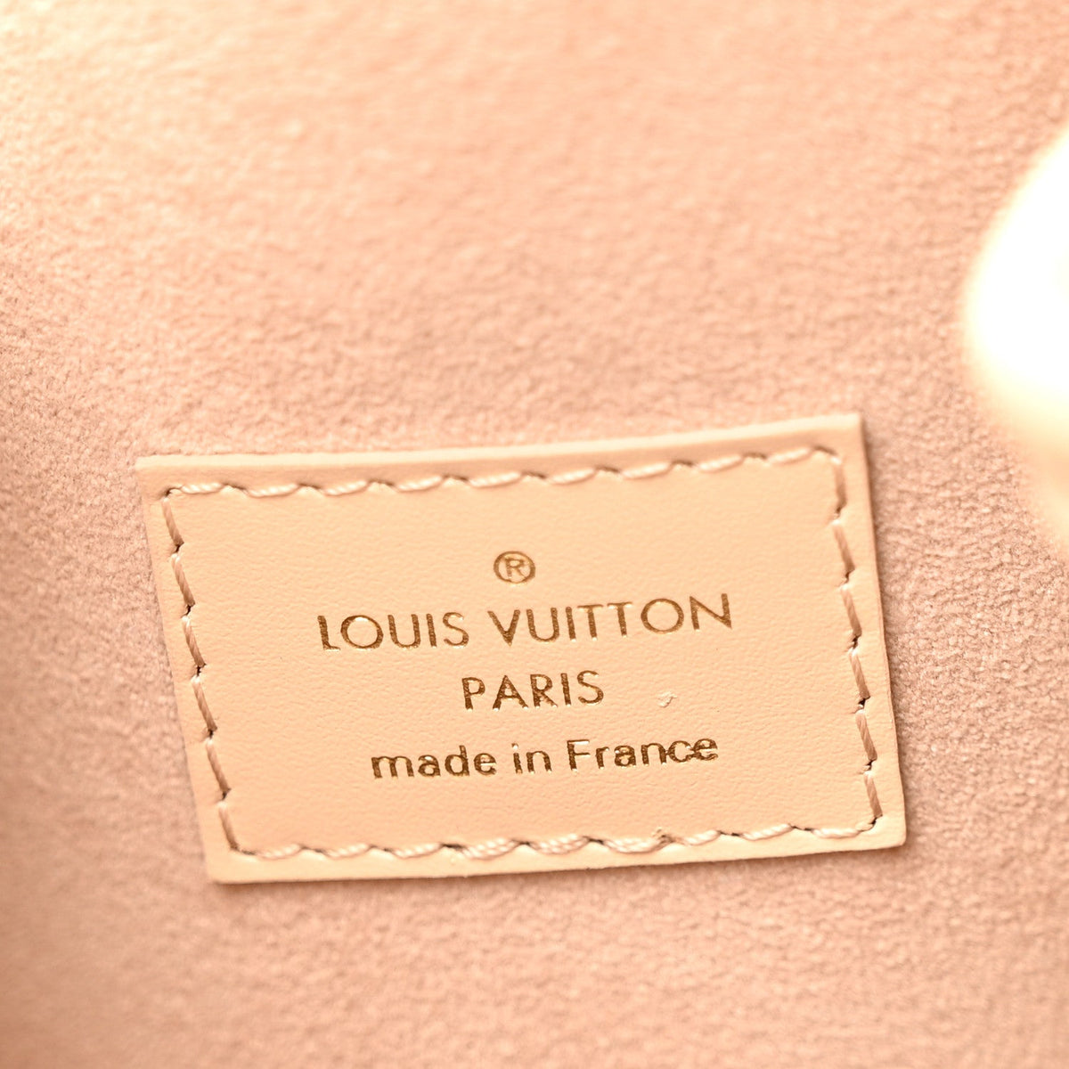 Calfskin Monogram Cutout Petit Noe Neutral