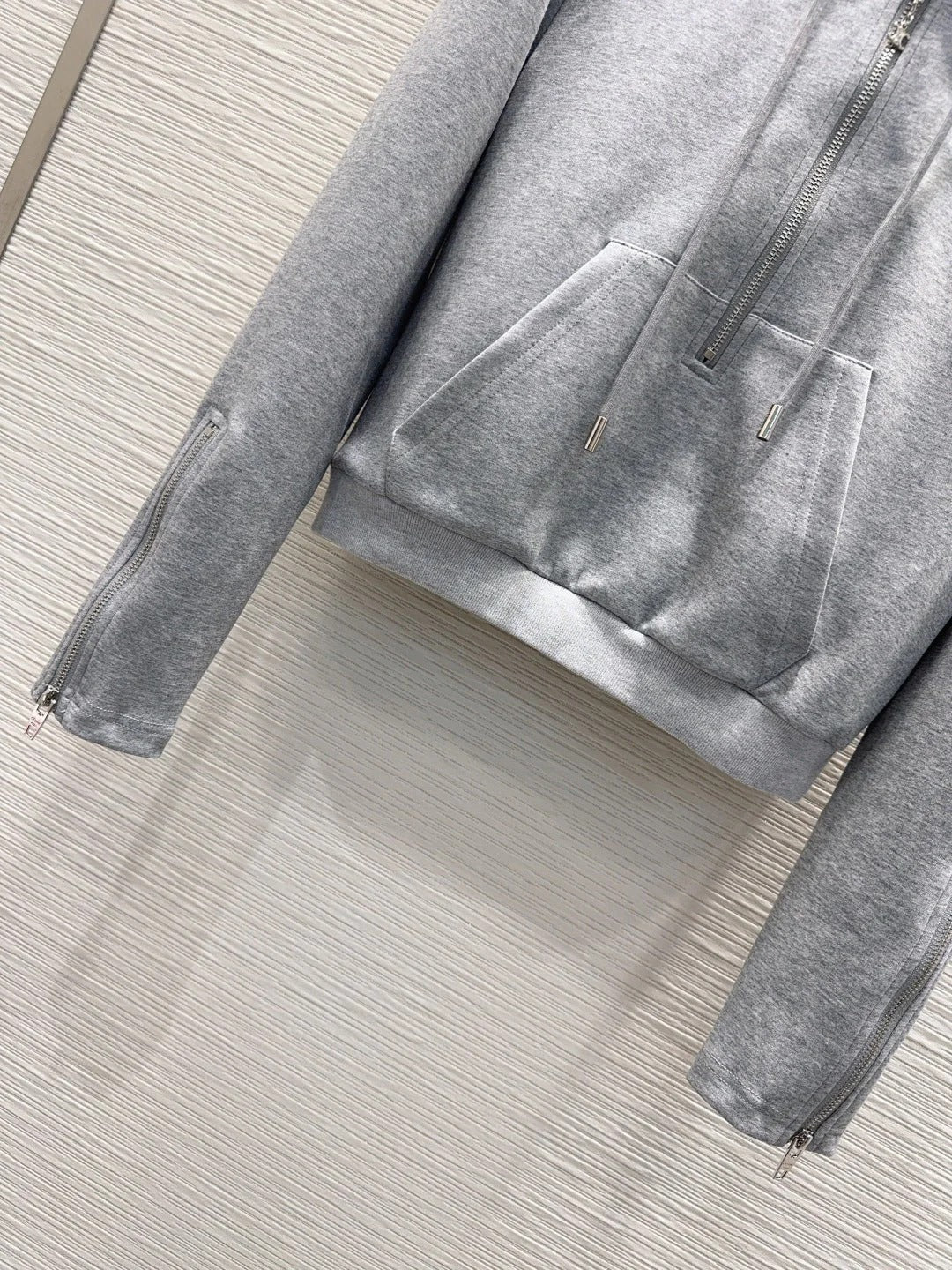 CELINE 25S WIDE-LEG PANTS HOODIE SET 0137