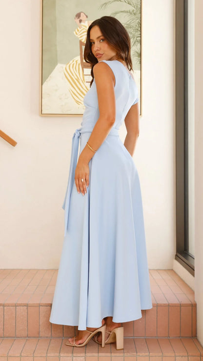 Gemma Maxi Dress - Baby Blue