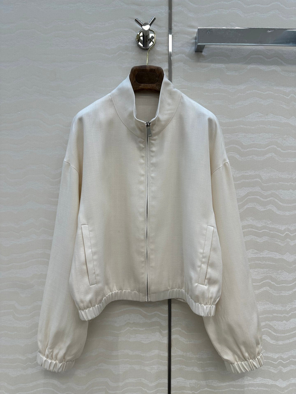 LP 25 Jacket White Tencel Linen 293149