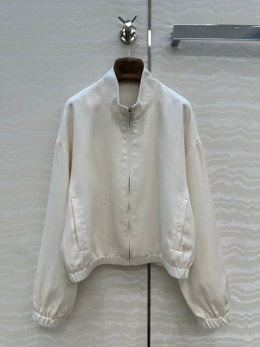 LP 25 Jacket White Tencel Linen 293149