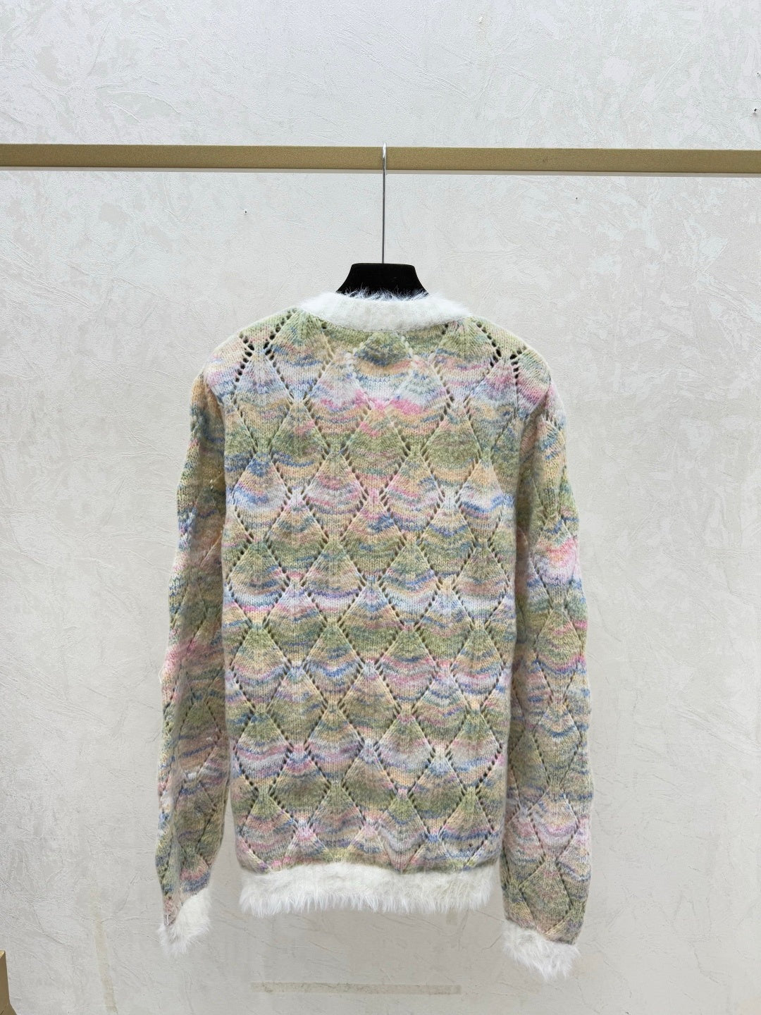 CC 26 Clover Cardigan Multicolor Wool 830605