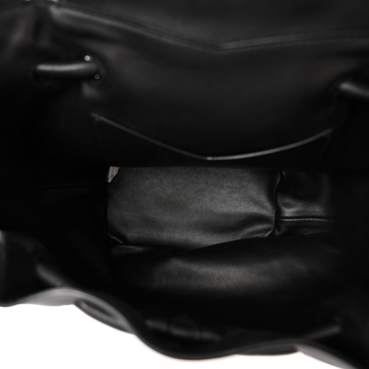 Calfskin Small Beak Tote Black